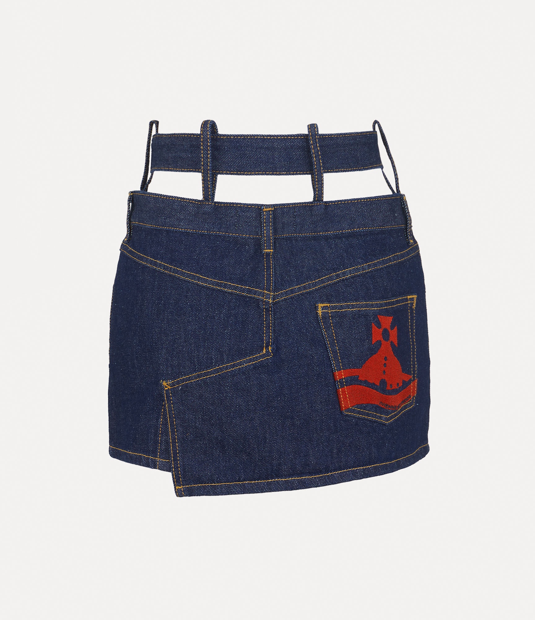 DOUBLE WAISTBAND FOAM SKIRT - 2