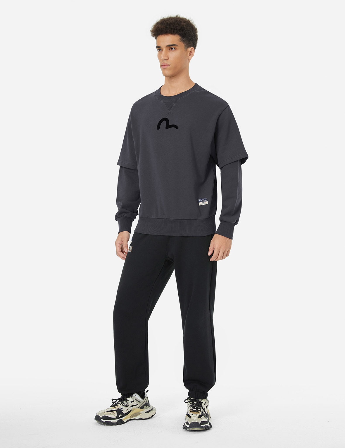 2-in-1 Multi-Print Relax Fit Sweatshirt - 4