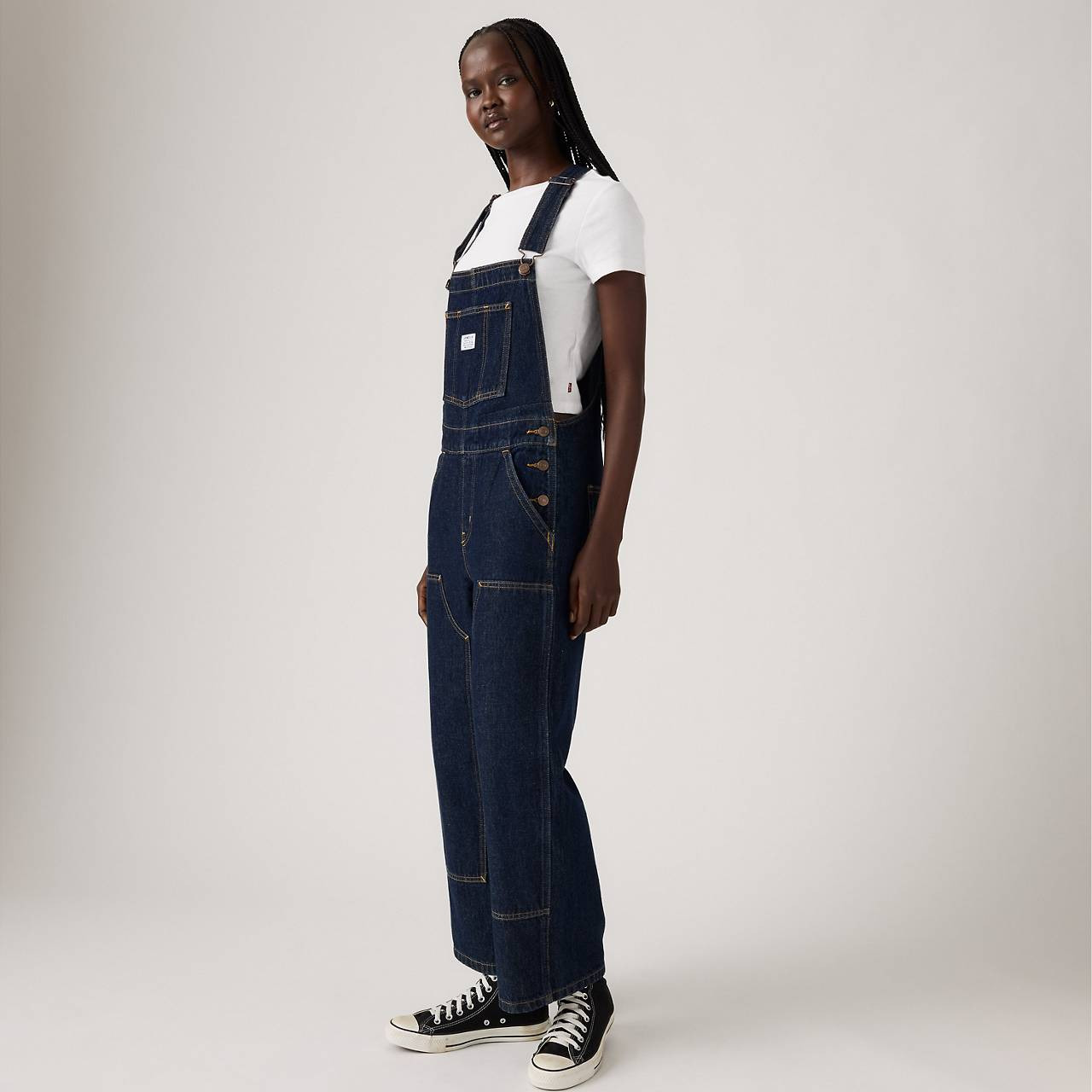 BAGGY HIGHWATER WOMEN'S OVERALLS - 3