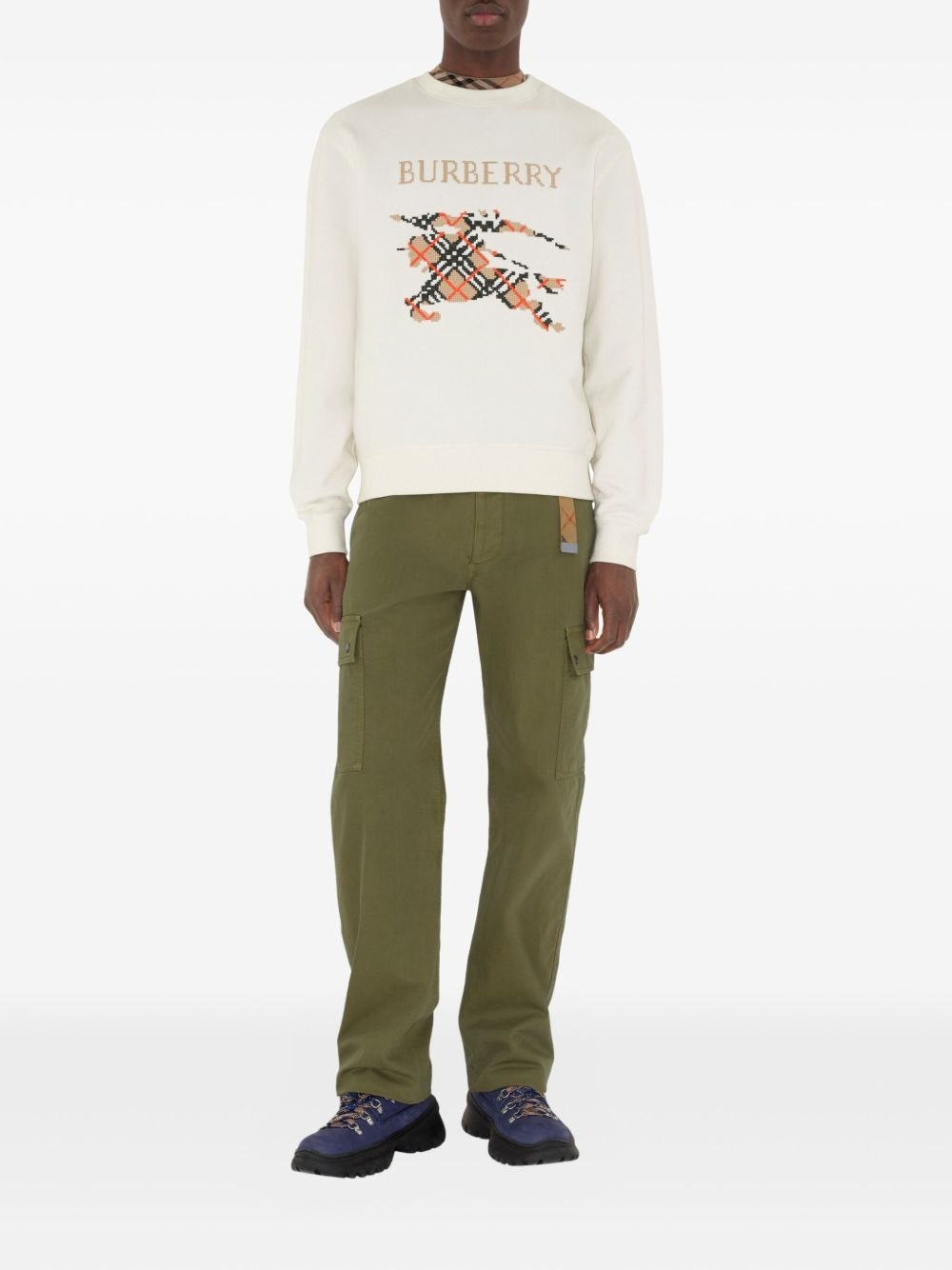 cotton-blend sweatshirt - 2