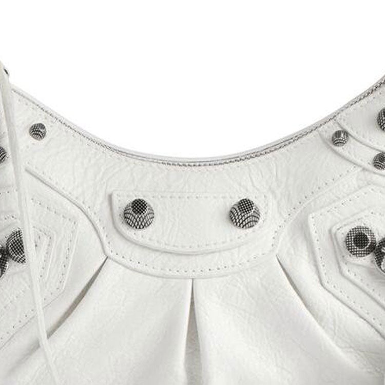 (WMNS) Balenciaga Le Cagole Xs Shoulder Bag 'White' 6713091VG9Y9104 - 5