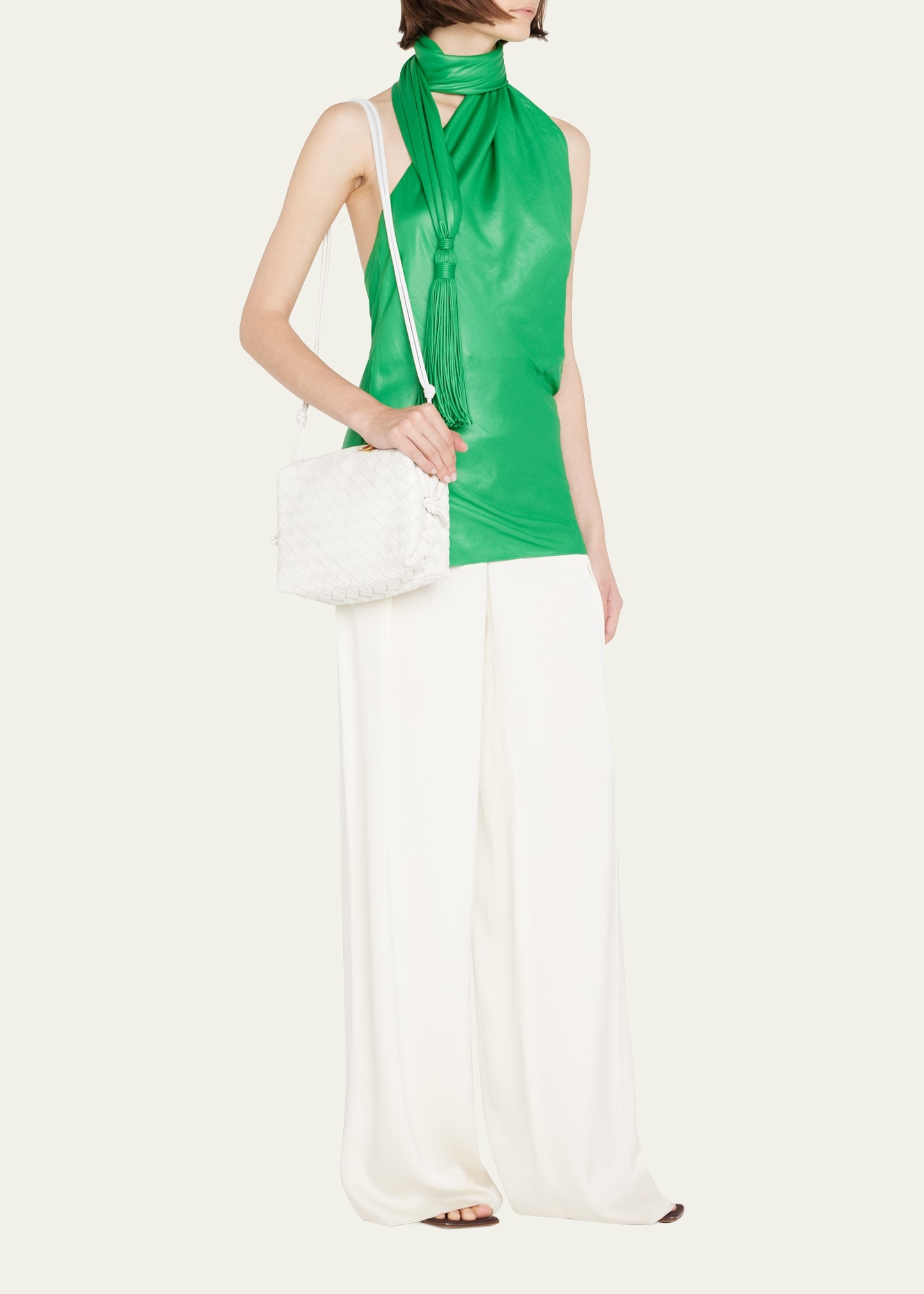 Loop Small Intrecciato Napa Shoulder Bag - 5