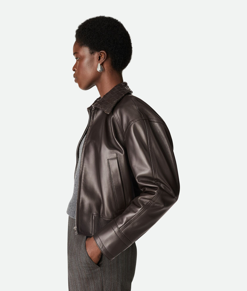 Bottega Veneta Leather Blouson outlook