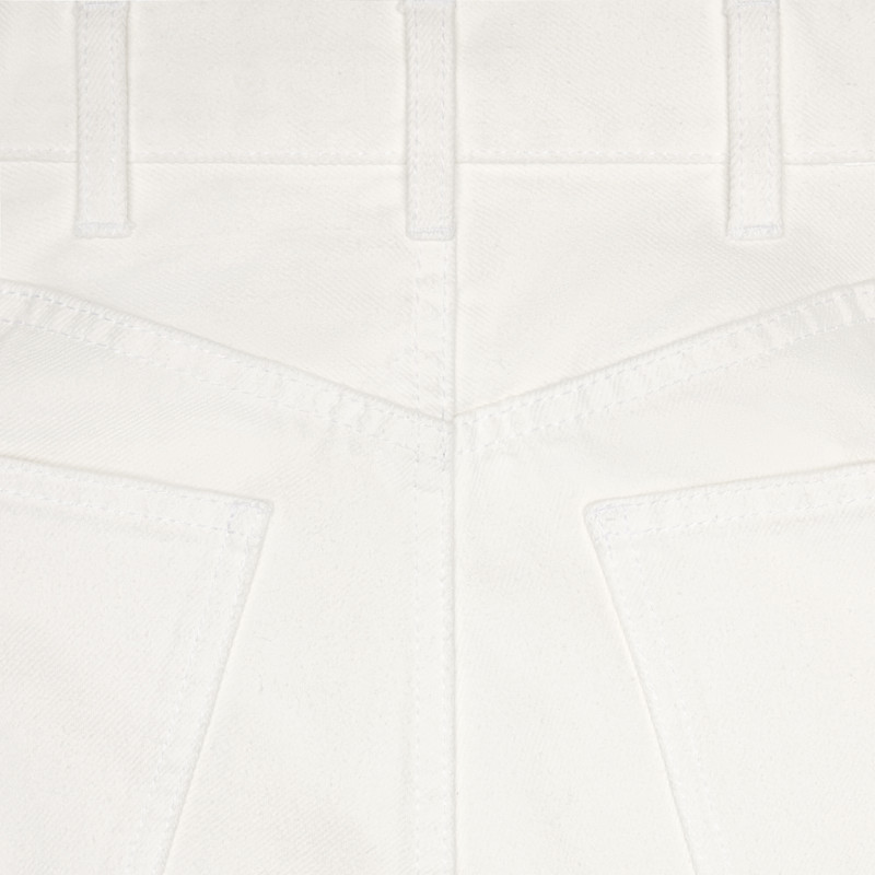 Jane jeans in optic white wash denim 3