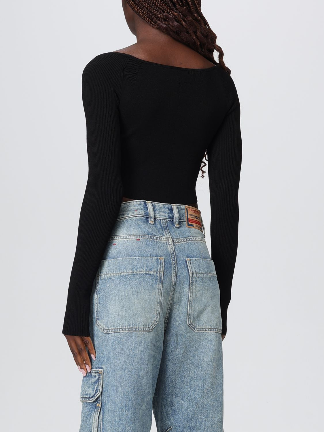 Diesel viscose Oval D top - 3
