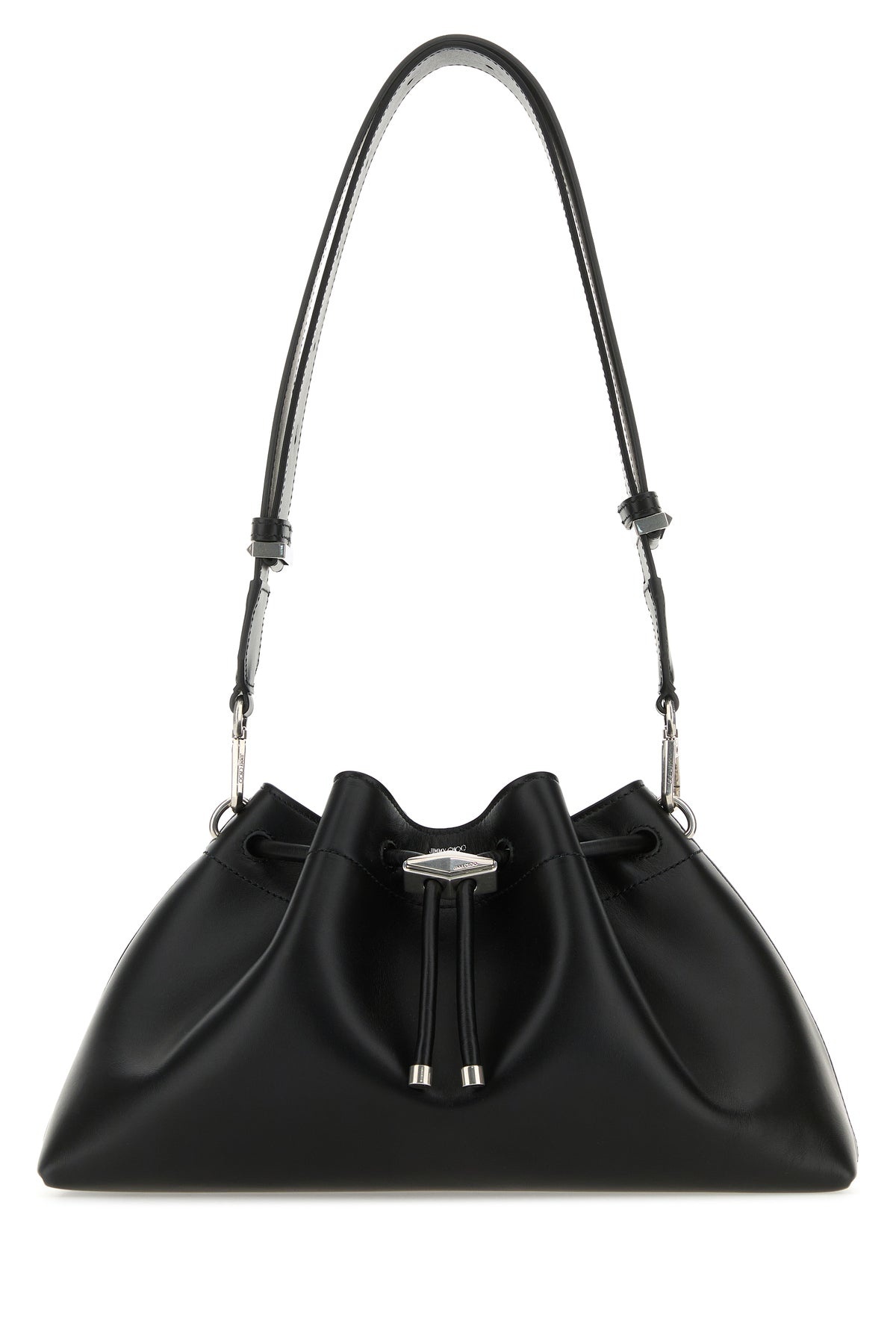 Black leather Bon Bon crossbody bag - 1