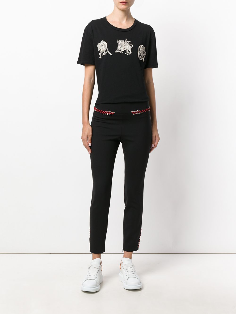 embellished T-shirt - 2