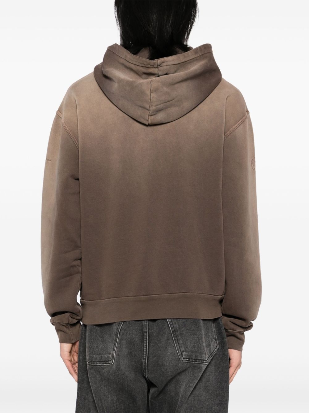 garment dyed hoodie - 4