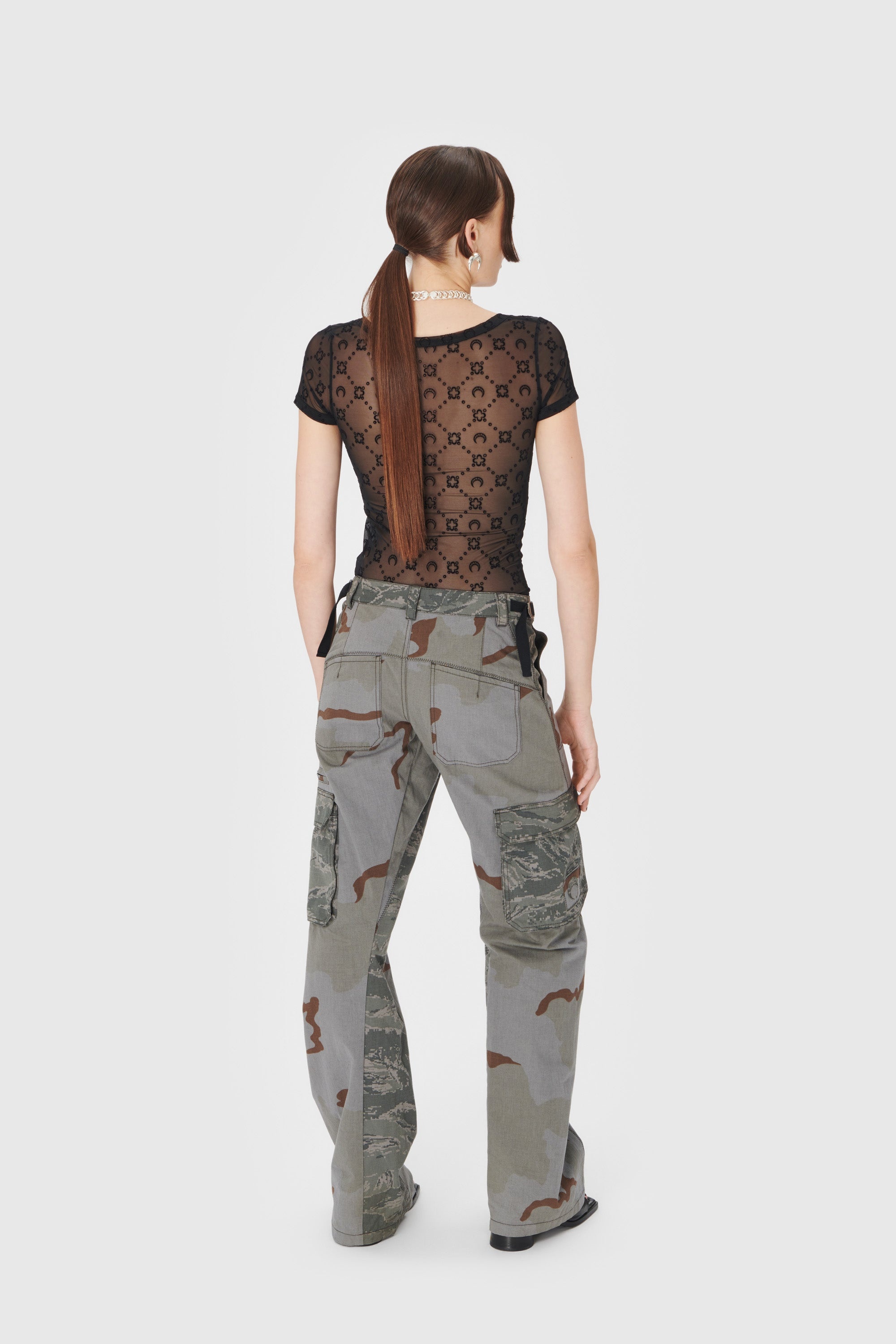 Regenerated Camo Cargo Pants - 3