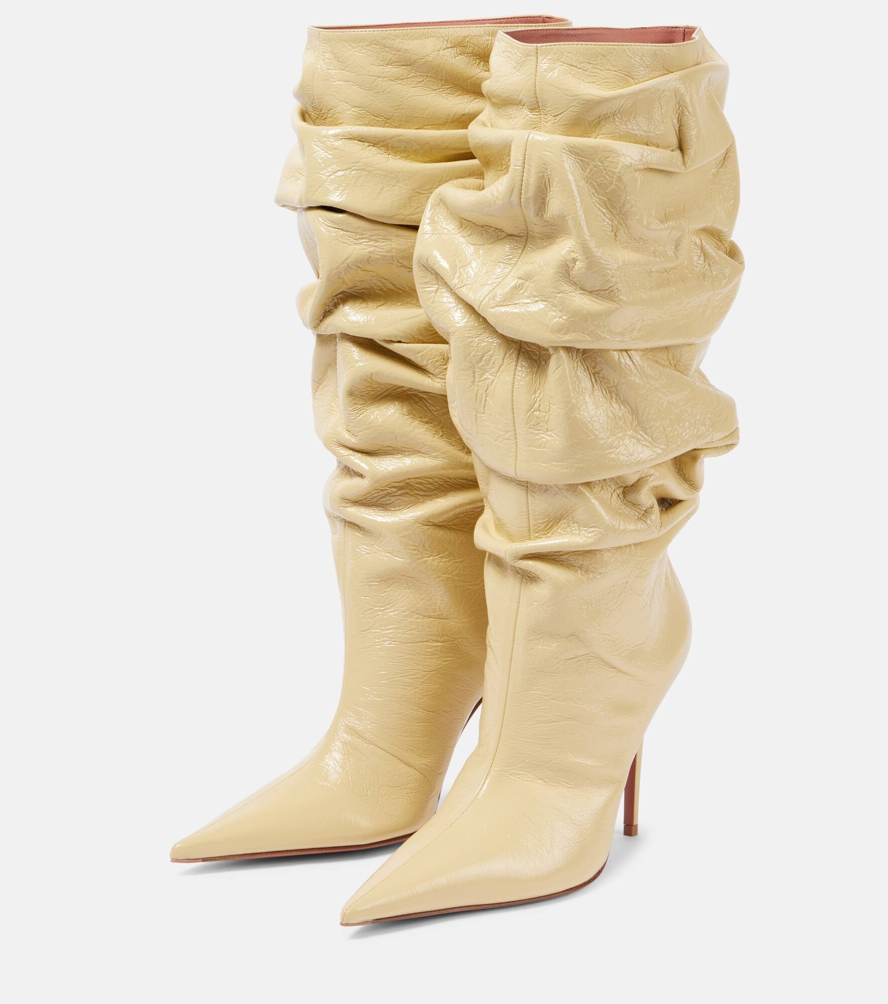 Anok 105 leather over-the-knee boots - 4