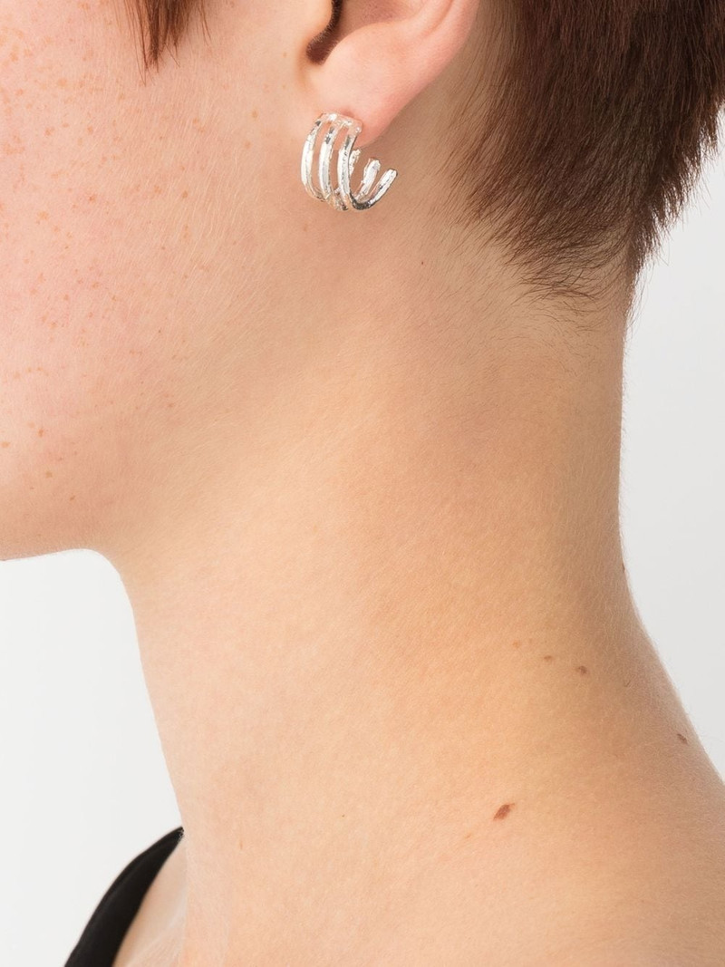 ALIGHIERI The Child's Pose hoop earrings outlook