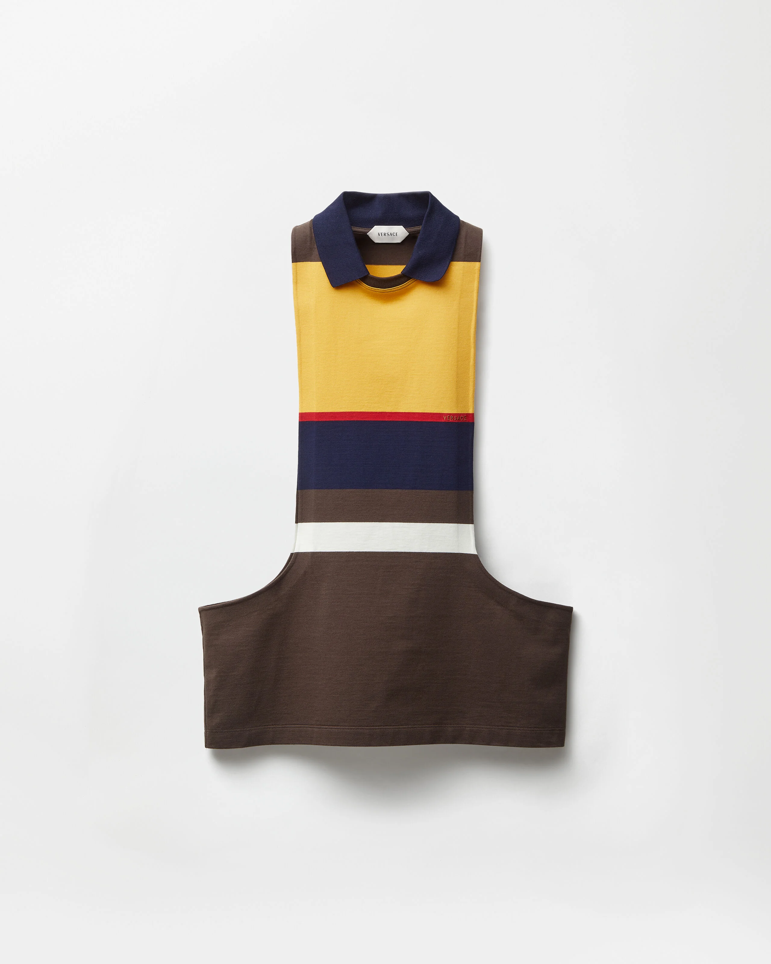 Striped Cotton-Jersey Tank Top - 1