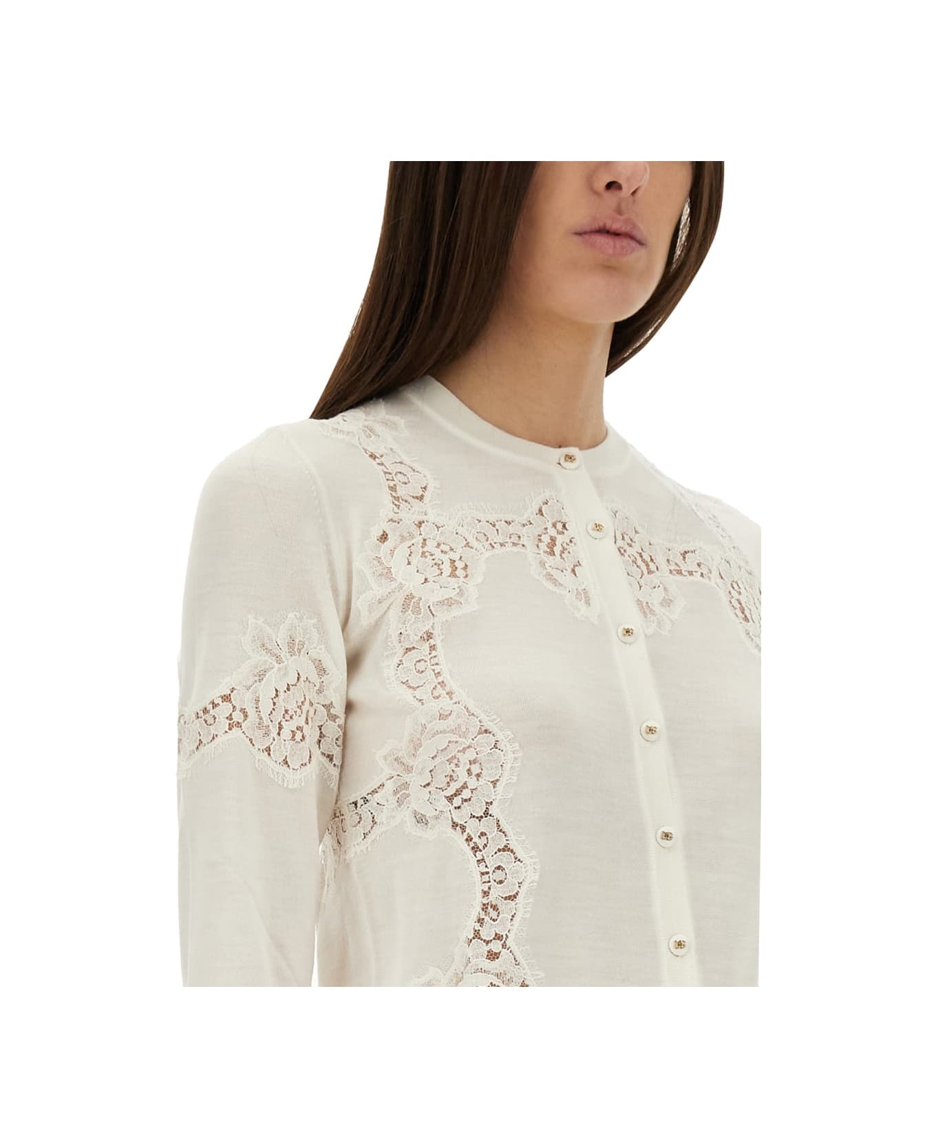 Cashmere And Silk Cardigan - 4