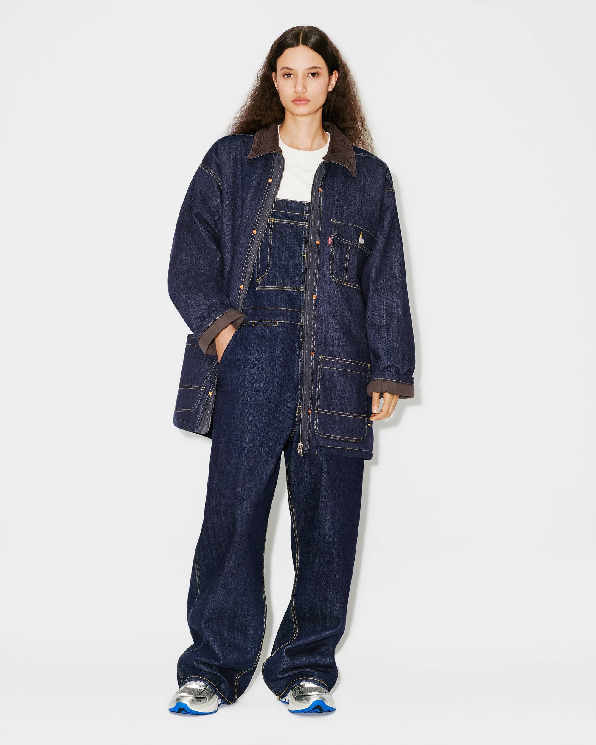 KENZO x LEVI'S® genderless denim parka - 8