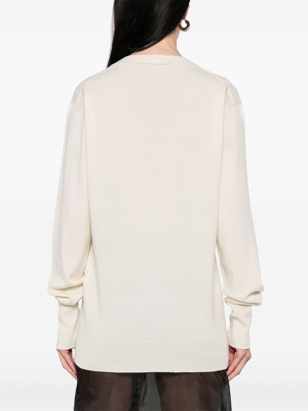 V-neck cardigan - 4