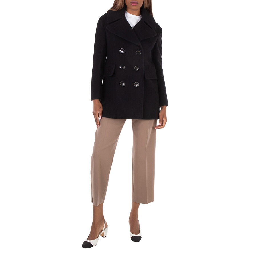 Burberry Ashwater Long-Sleeved Wool Peacoat - 3
