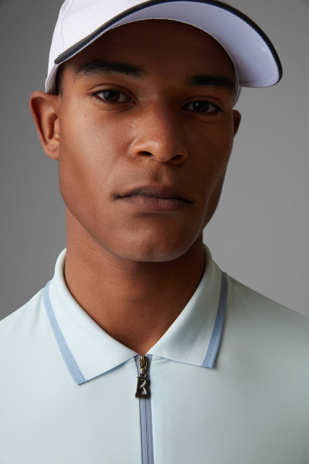 CODY FUNCTIONAL POLO SHIRT IN LIGHT BLUE - 4