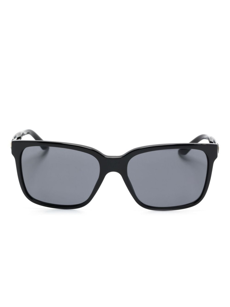 Medusa-plaque square-frame sunglasses 1