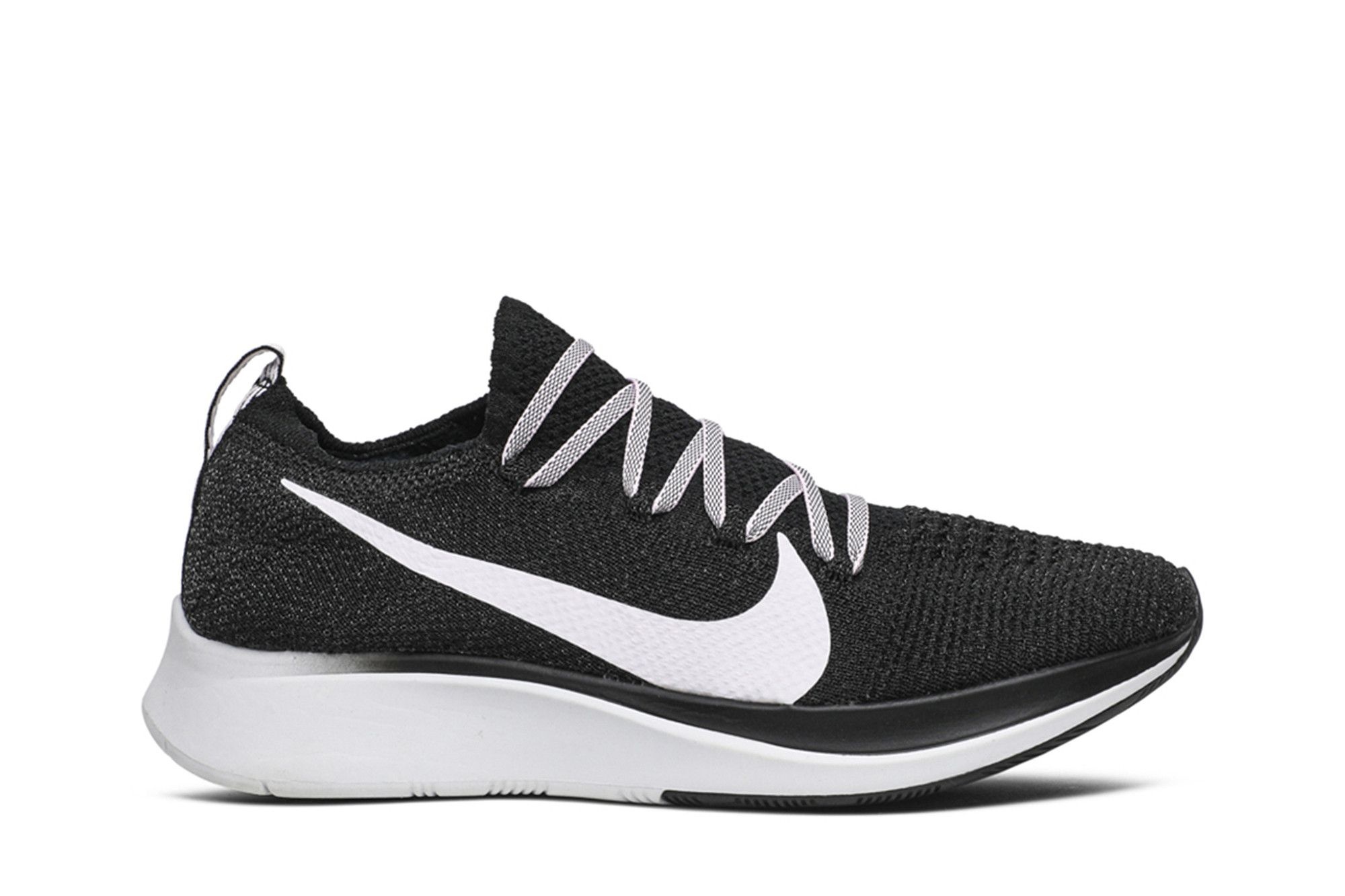 Wmns Zoom Fly Flyknit 'Black Pink Foam' - 1