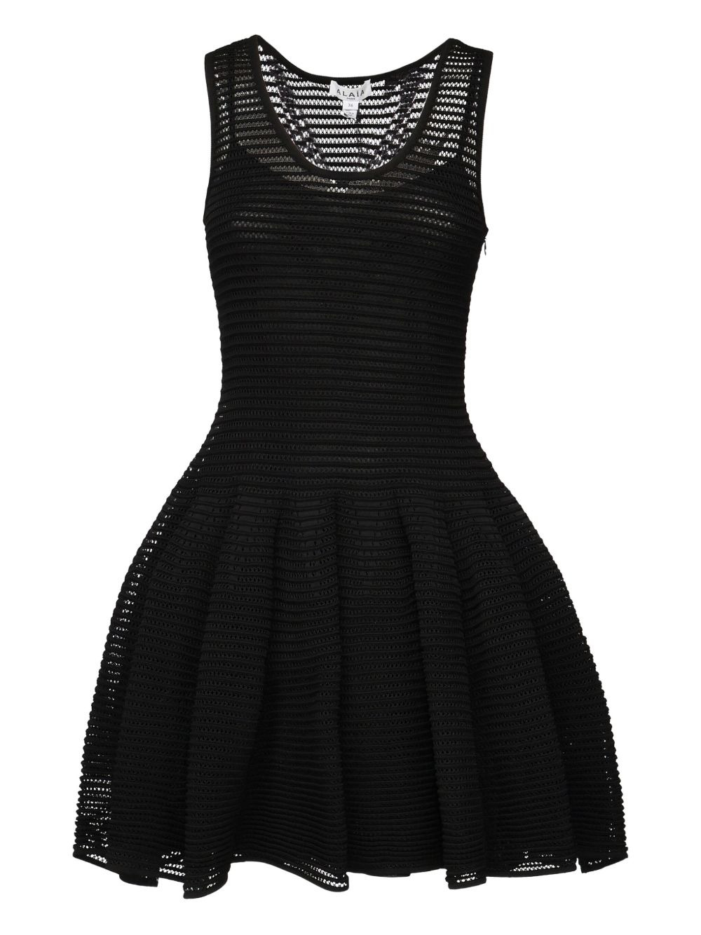 flared mini dress - 3