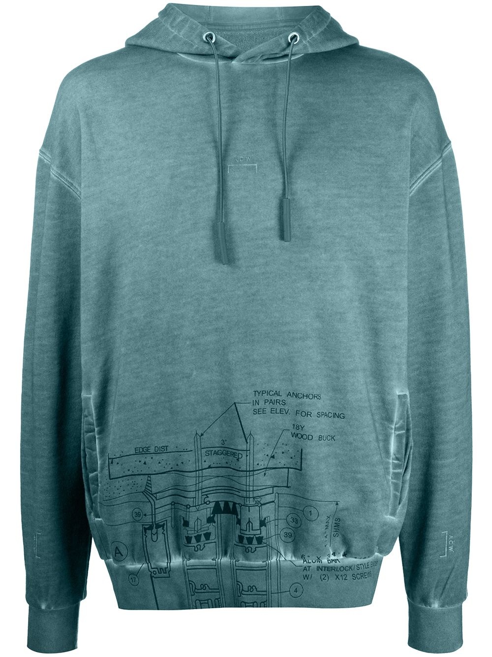 spec-print hoodie - 1