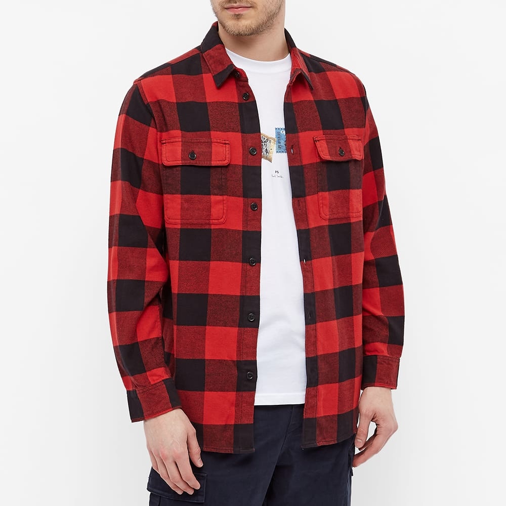 Nudie Gabriel Buffalo Check Overshirt - 4