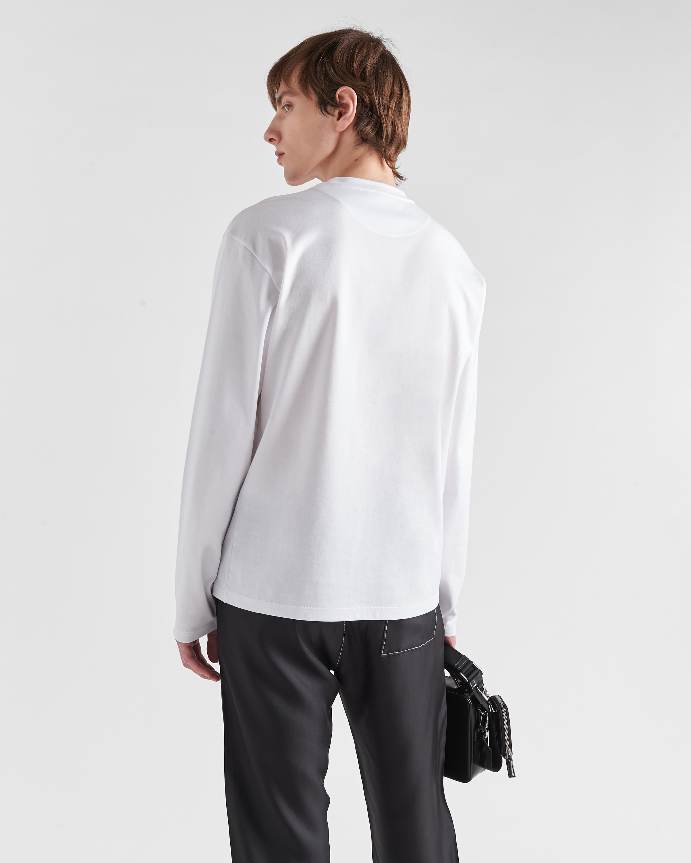 Long-sleeved cotton T-shirt - 5
