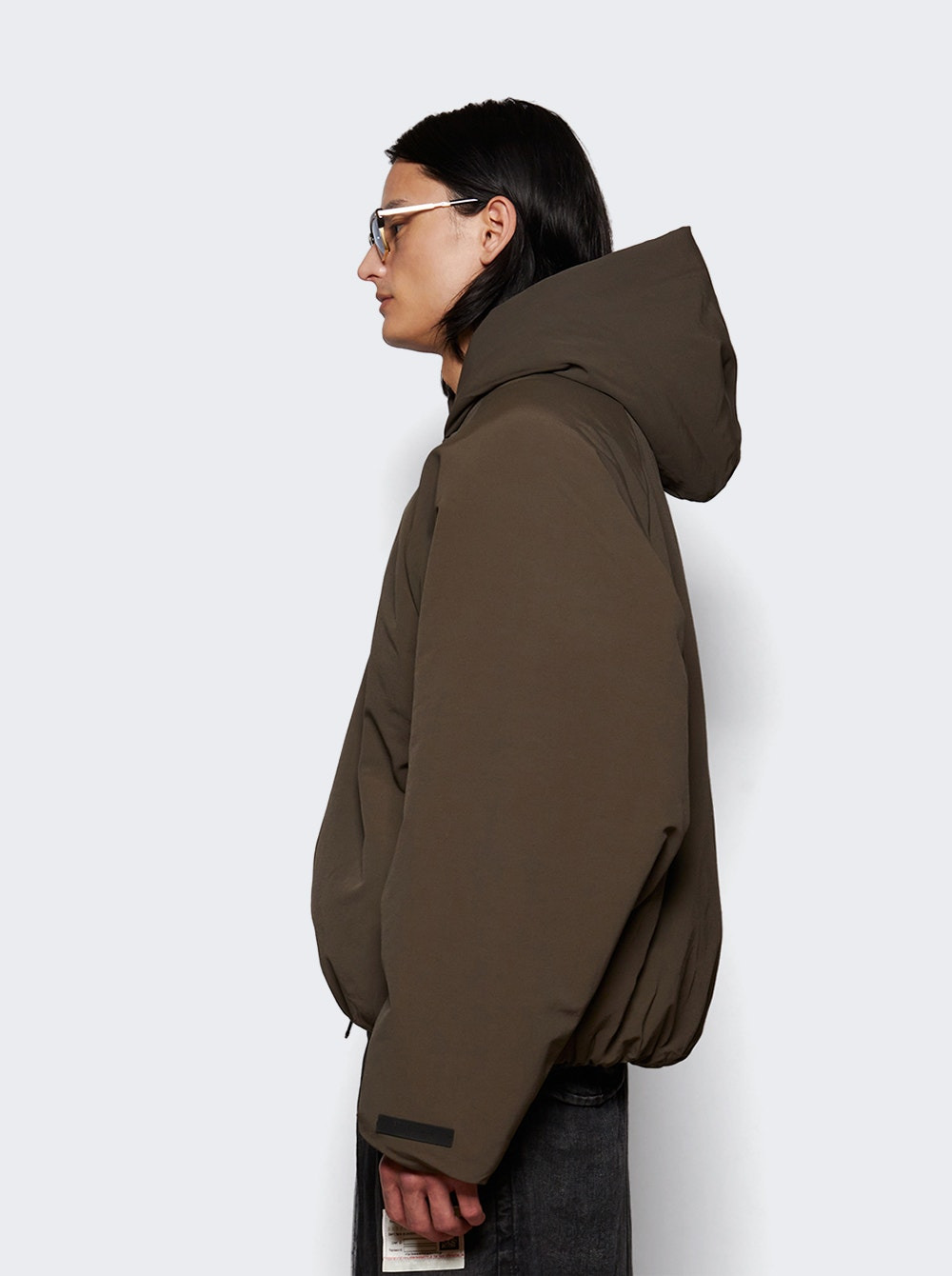 Military Hooded Bomber Brown - 3