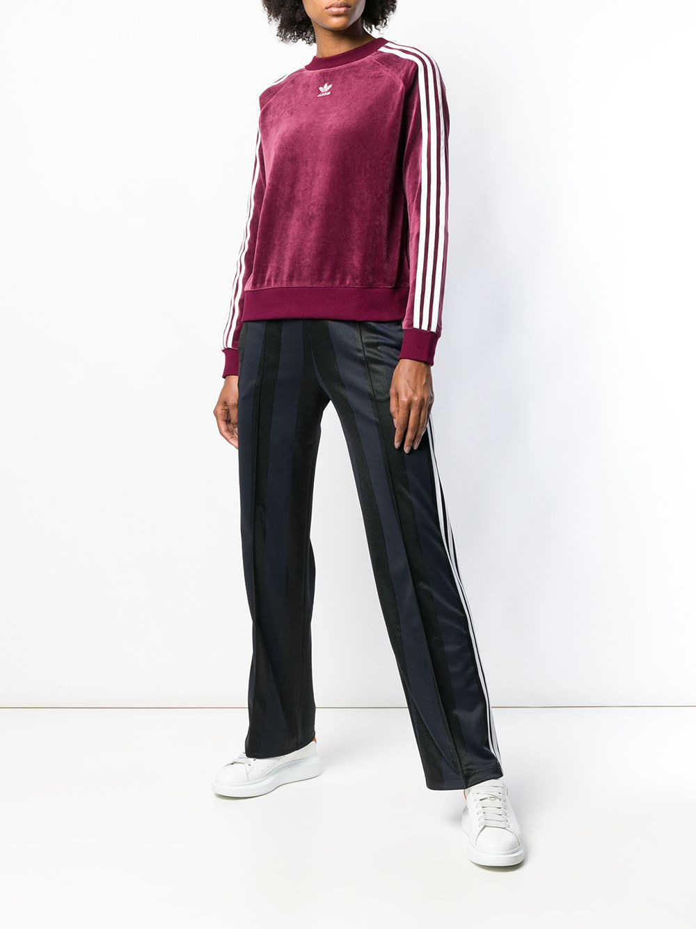 tri-stripe sweatshirt - 2