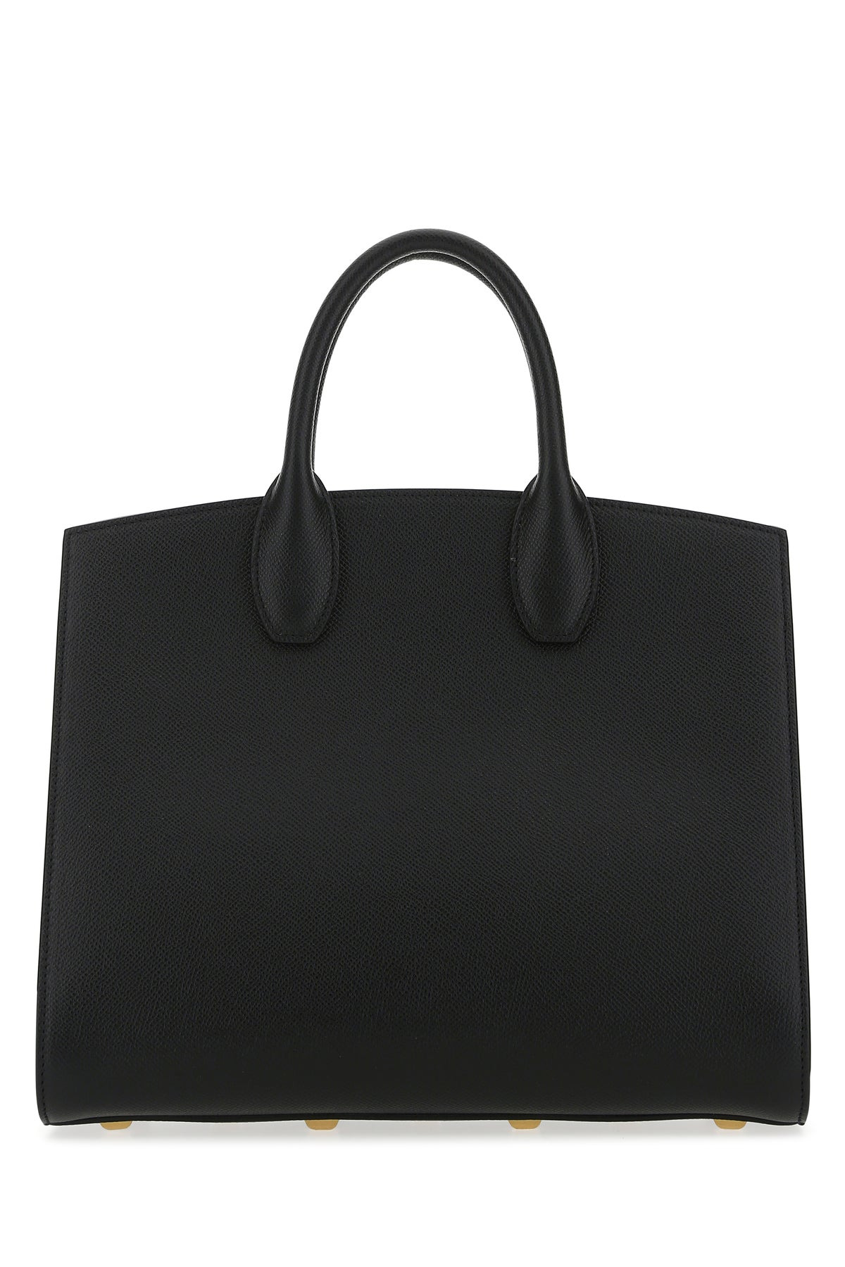 Black leather The Studio handbag - 3