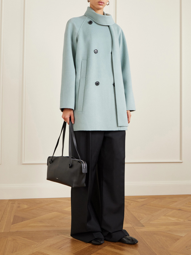 Proenza Schouler Brisa Scarf-detailed Wool-blend Coat outlook