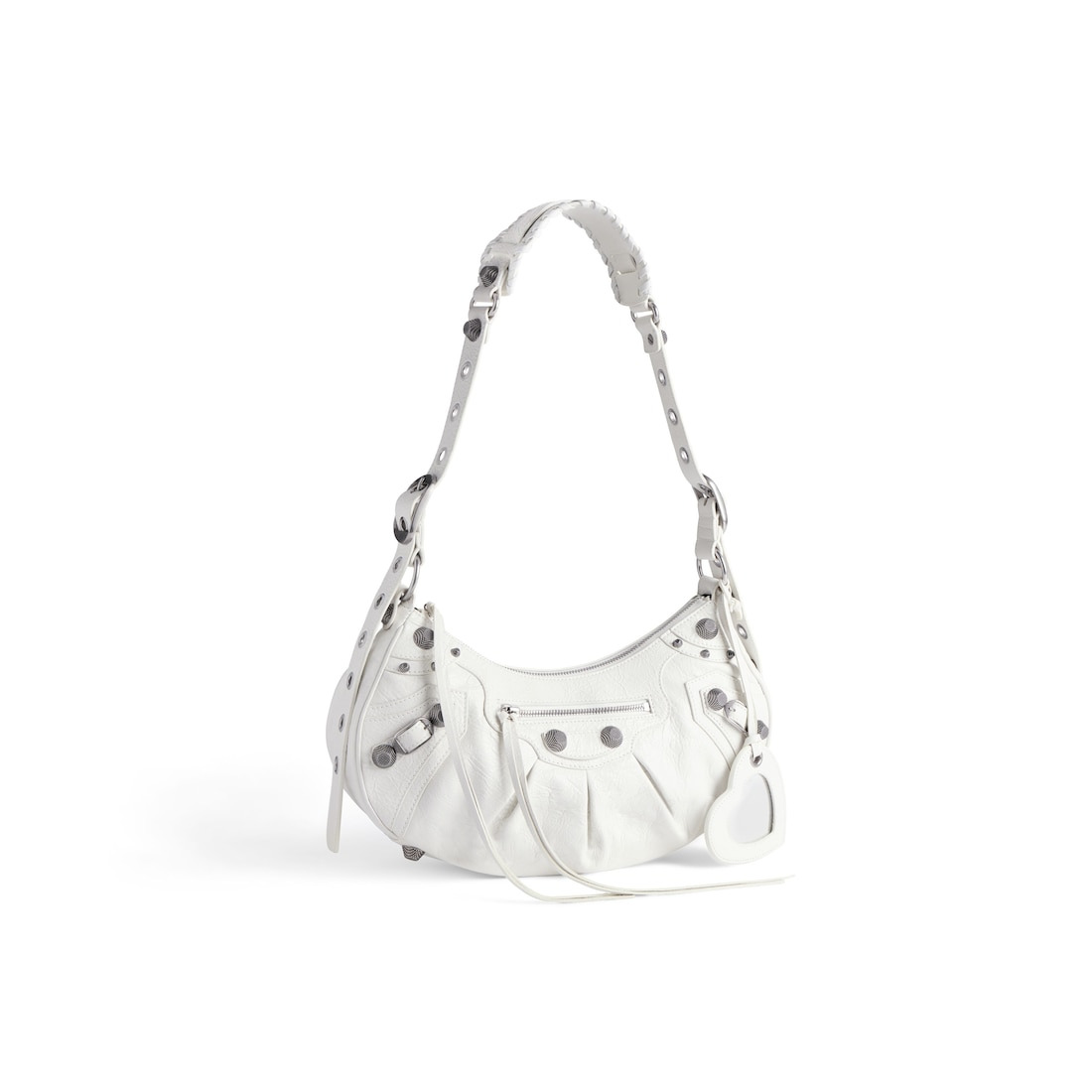 Women's Le Cagole Small Shoulder Bag  in White - 2