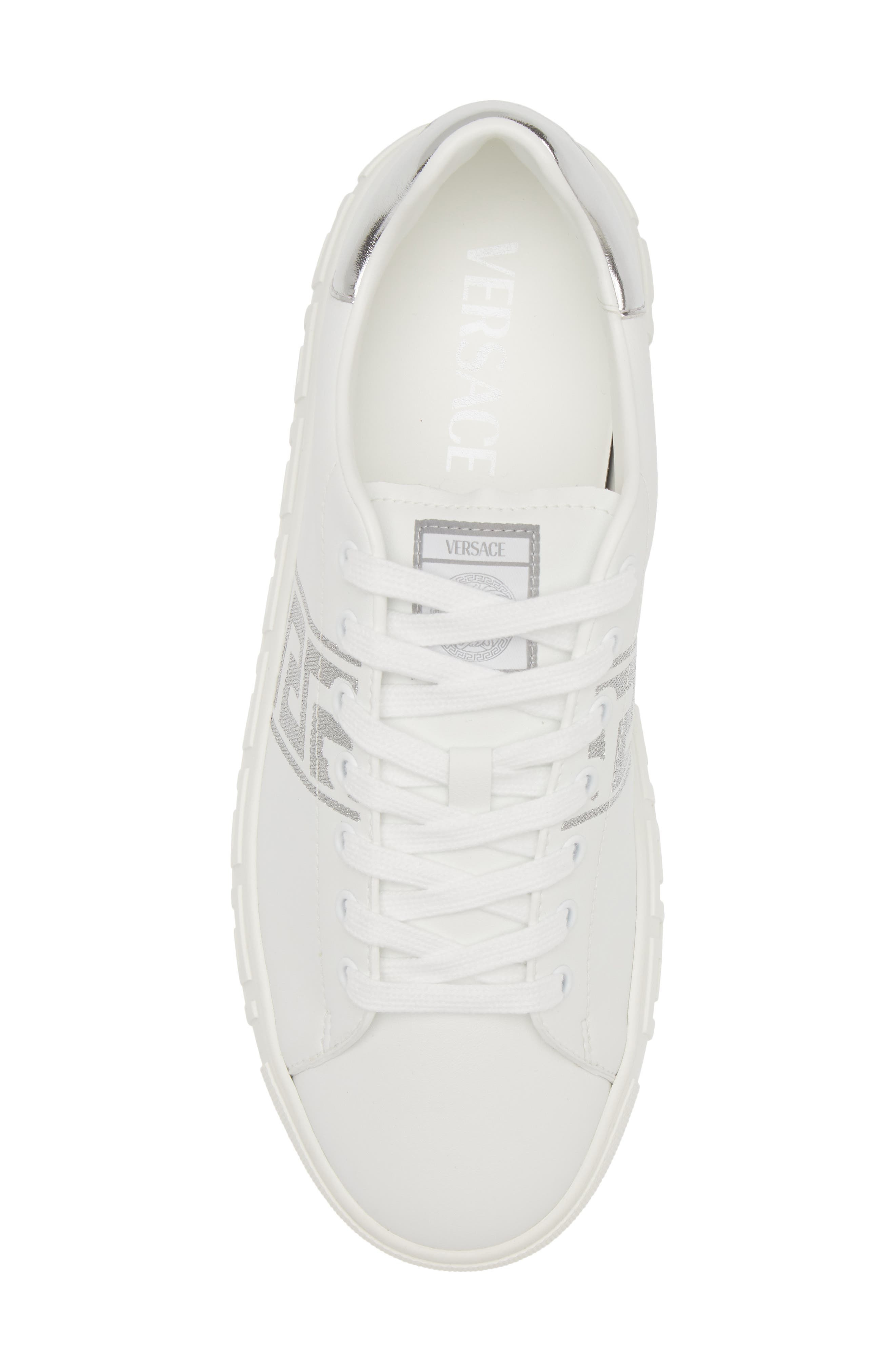Barocco Greca Jacquard Low Top Sneaker - 5