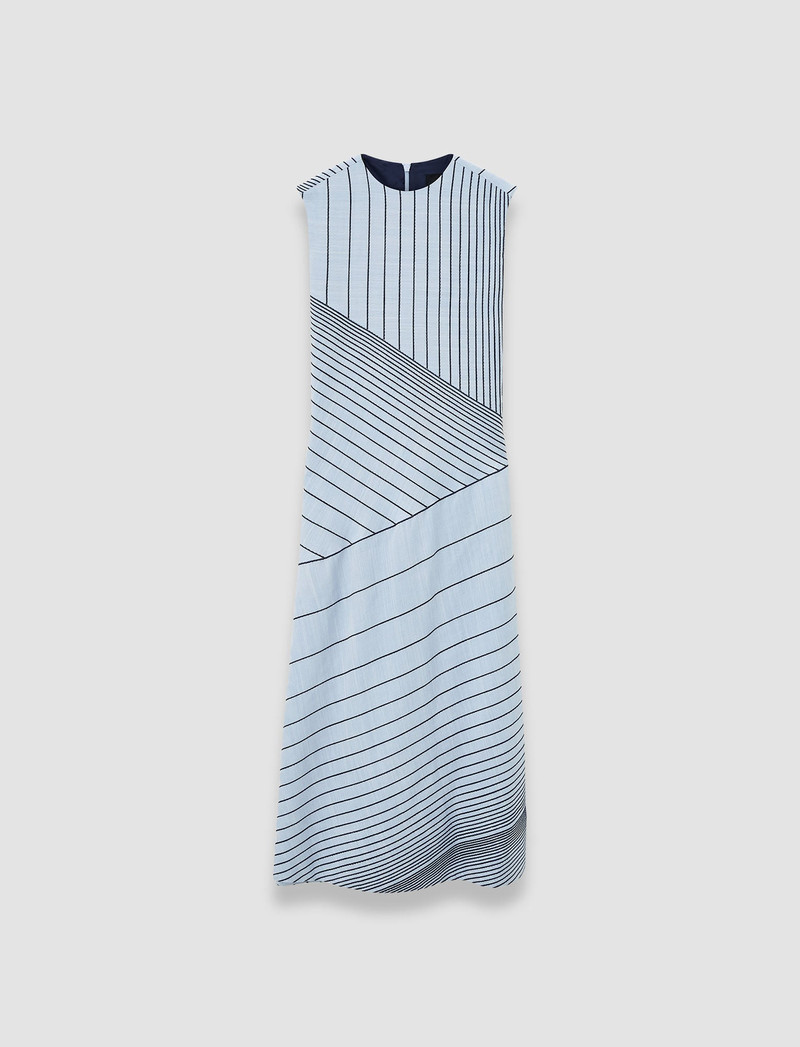 Maryse Embroidered Stripes Dress 1