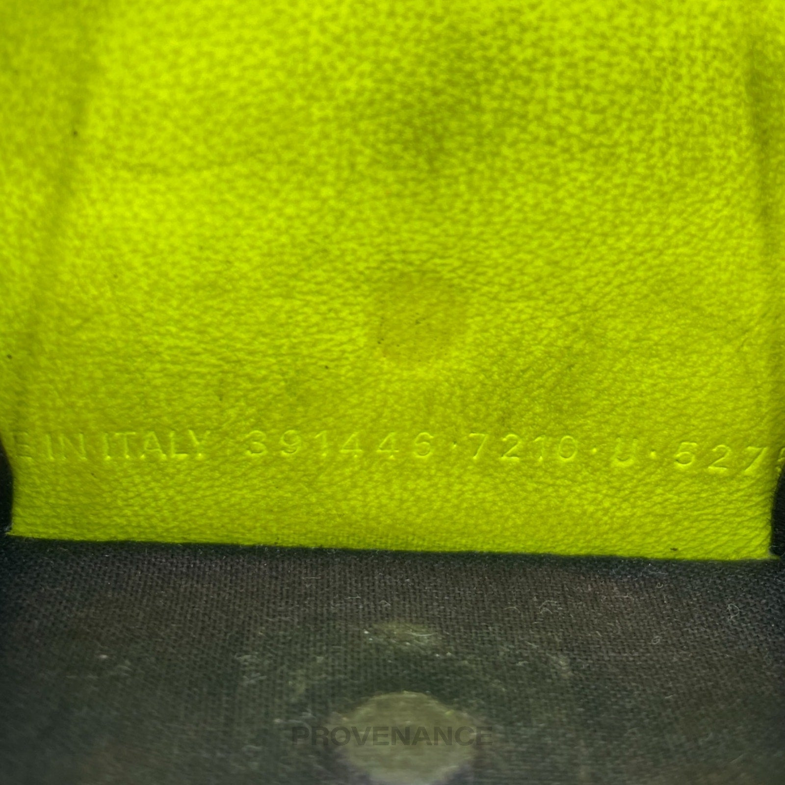 Balenciaga Papier Mini Wallet - Neon Leather - 8