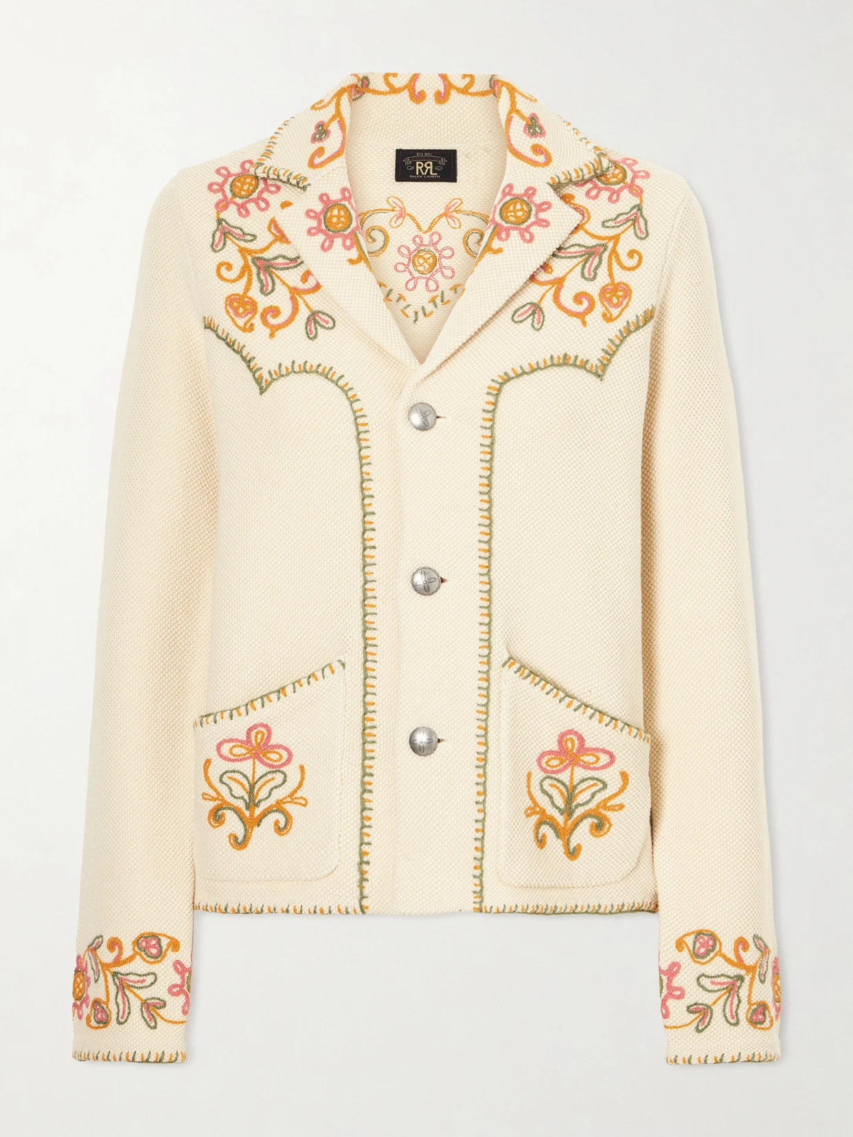 Bella Crochet-trimmed Cotton And Cashmere-blend Cardigan - 1