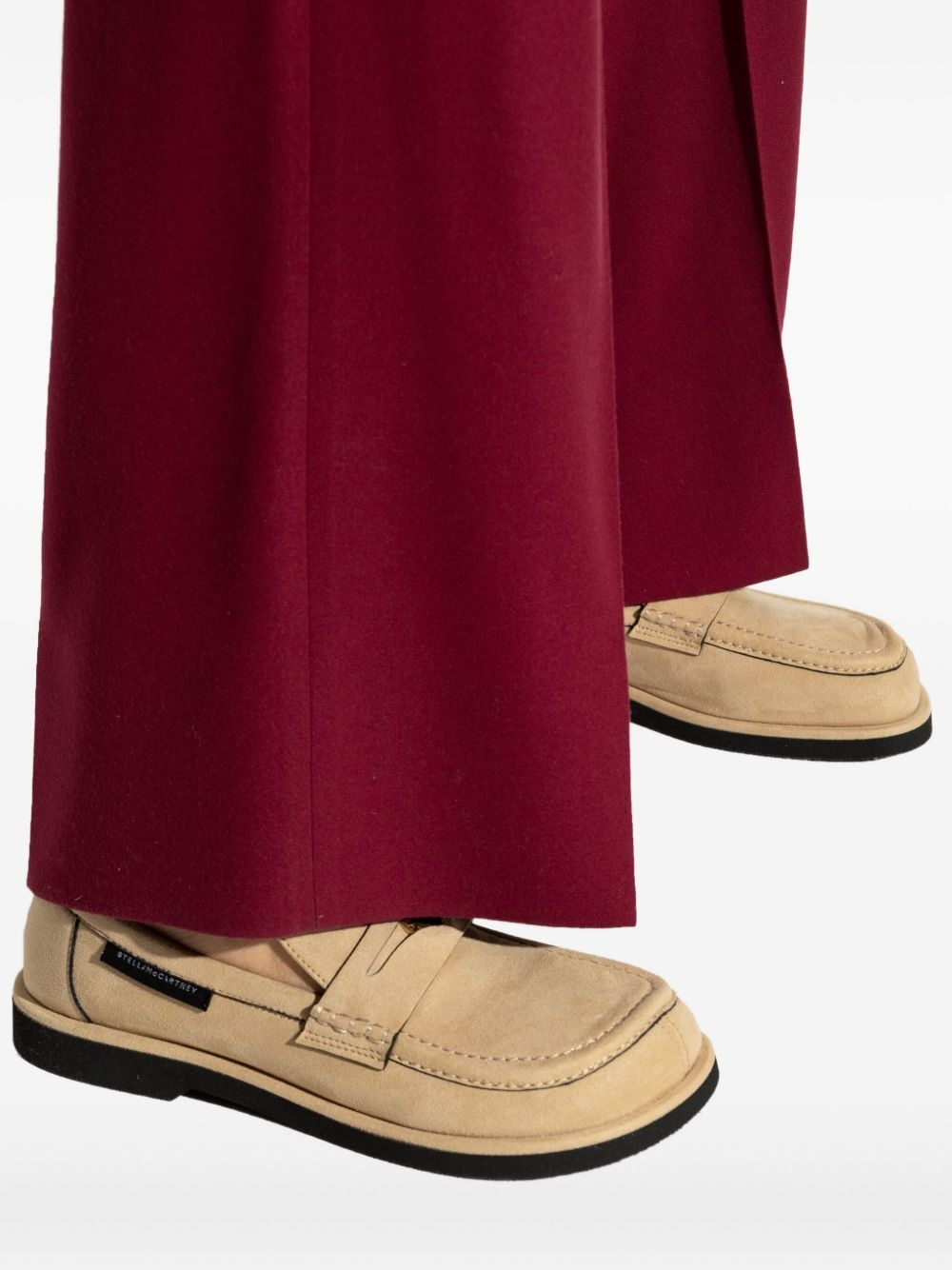 Ryder penny-strap suede loafers - 5