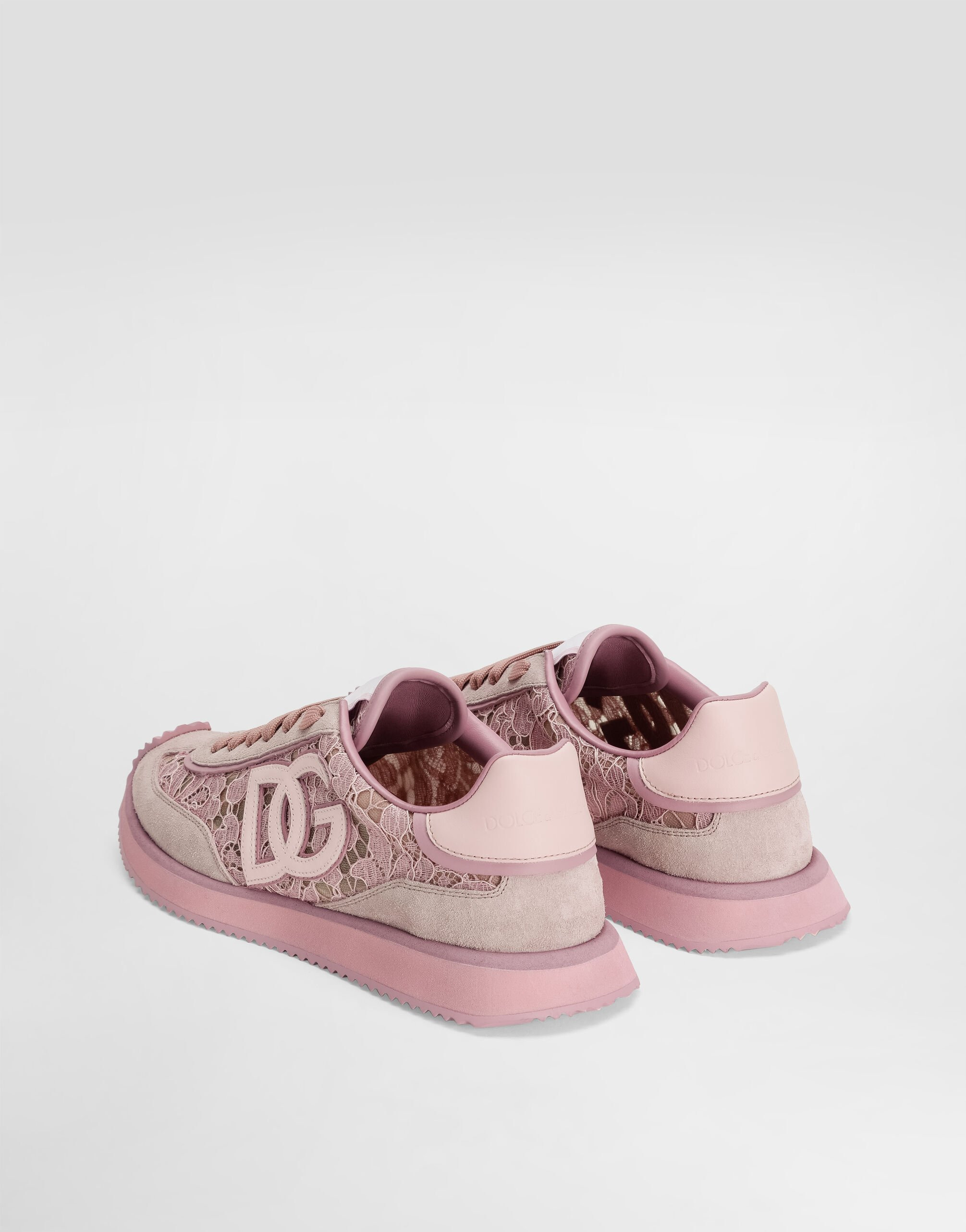 DG Cushion sneakers in lace and calfskin - 3
