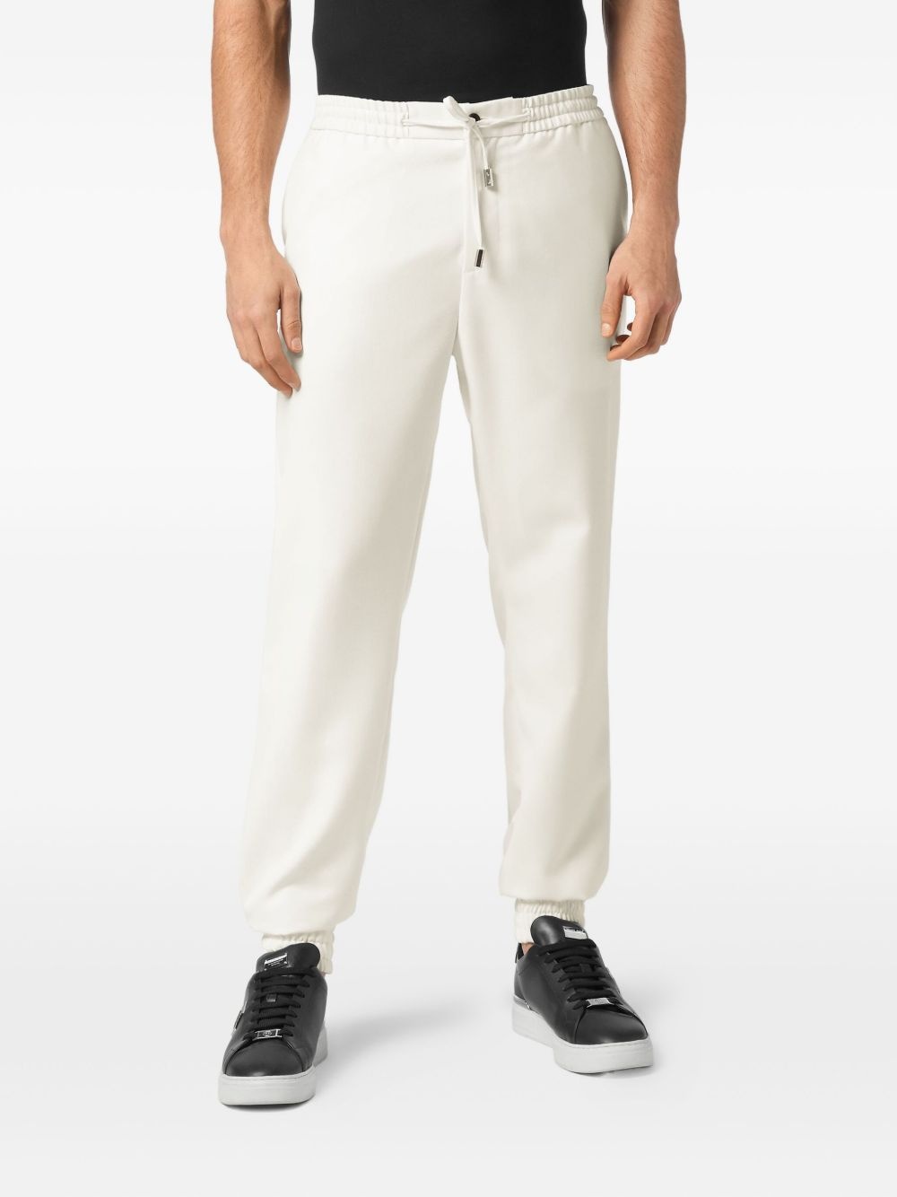 logo-patch track pants - 3