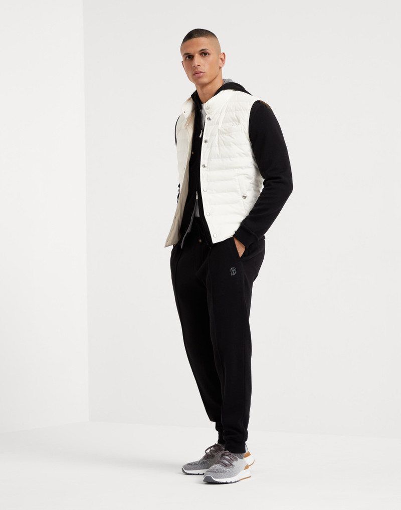 Bonded taffeta lightweight down vest 5