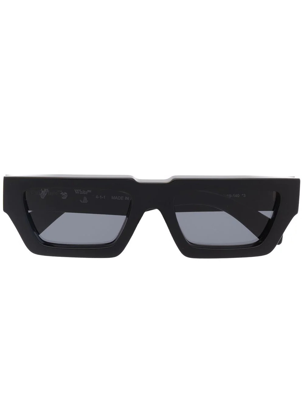 Manchester rectangular-frame sunglasses - 1