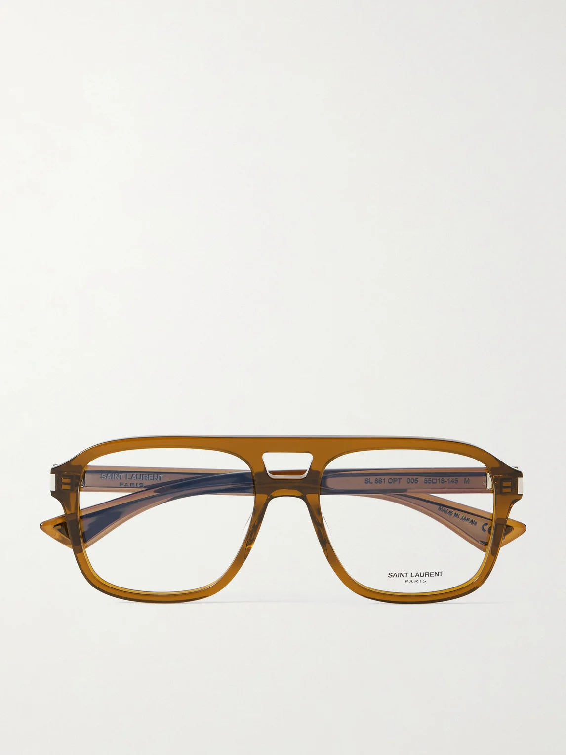 Aviator-Style Acetate Optical Glasses - 1