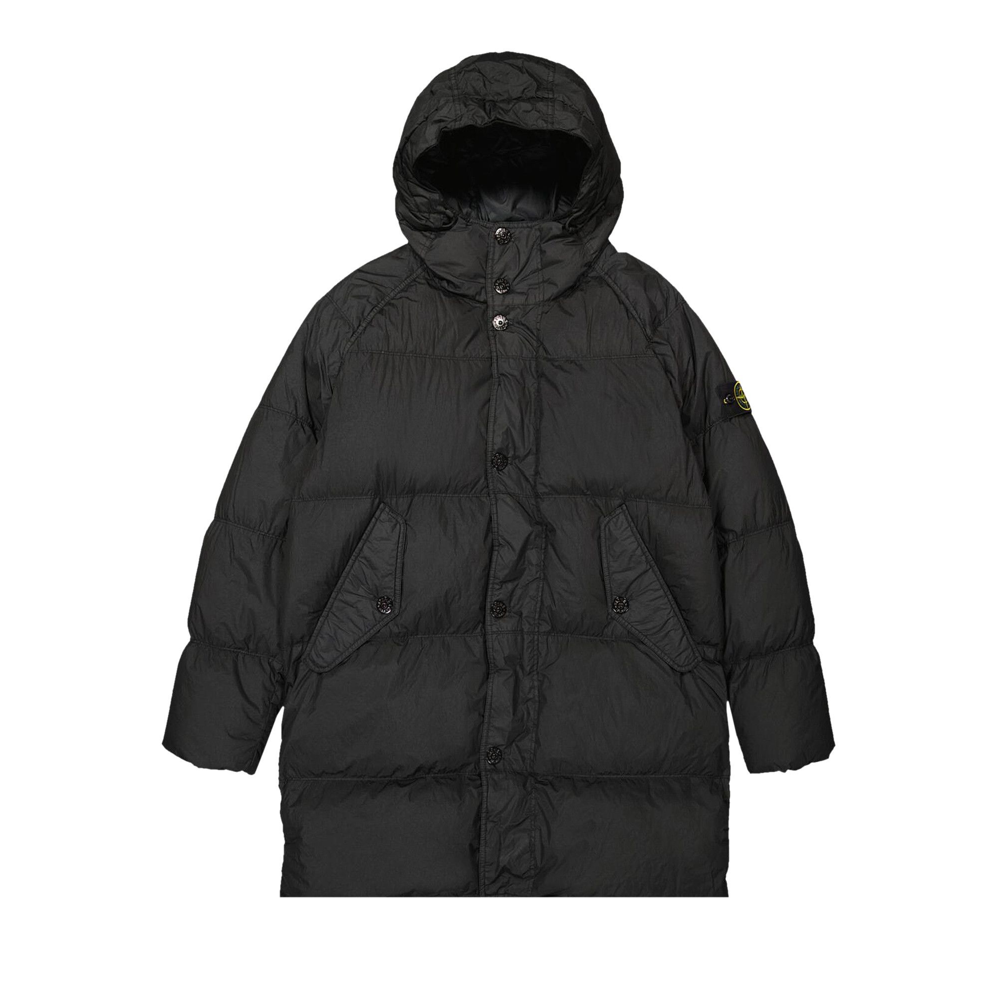 Stone Island Giaccone Vera Piuma Real Down Blouson 'Black' - 1