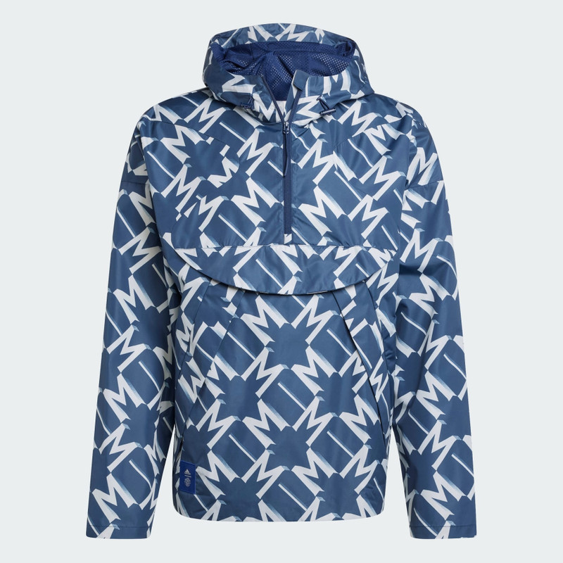 Manchester United Seasonal Half-Zip Windbreaker - 1
