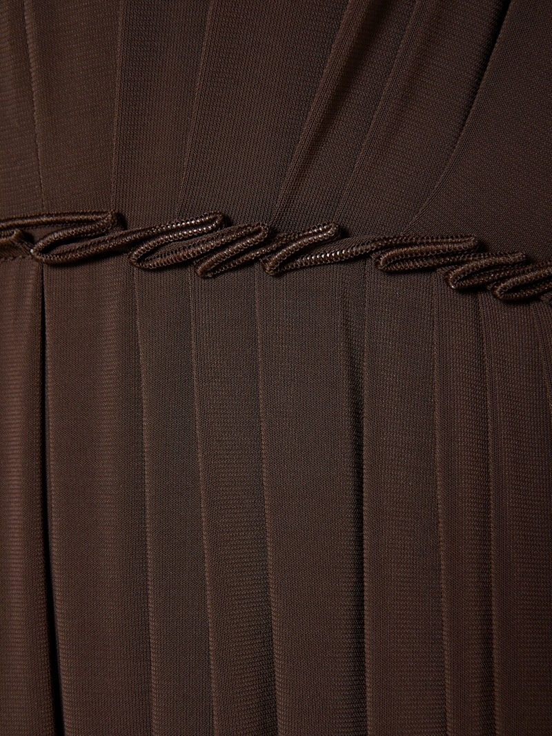 Max Mara Walter stretch jersey long dress | luisaviaroma