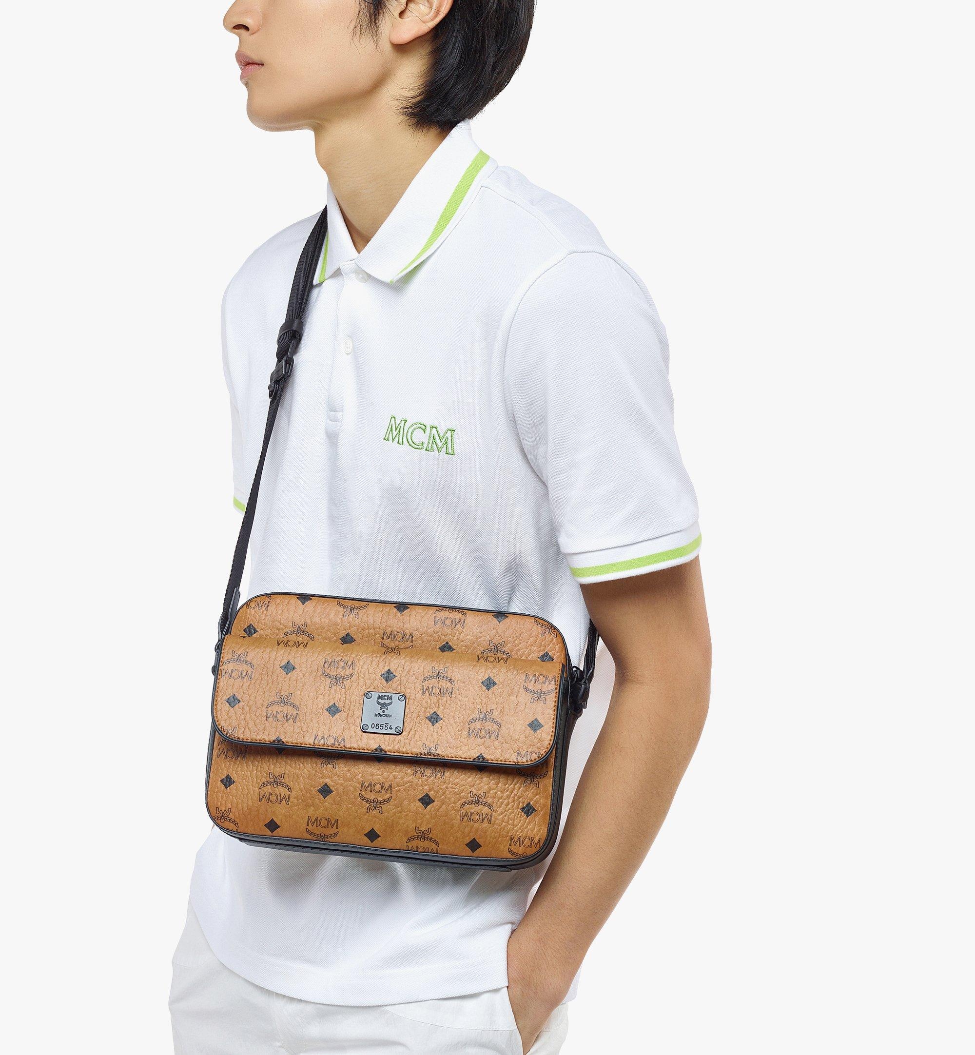 Mcm Aren Multifunction Monogram Visetos Crossbody Pouch