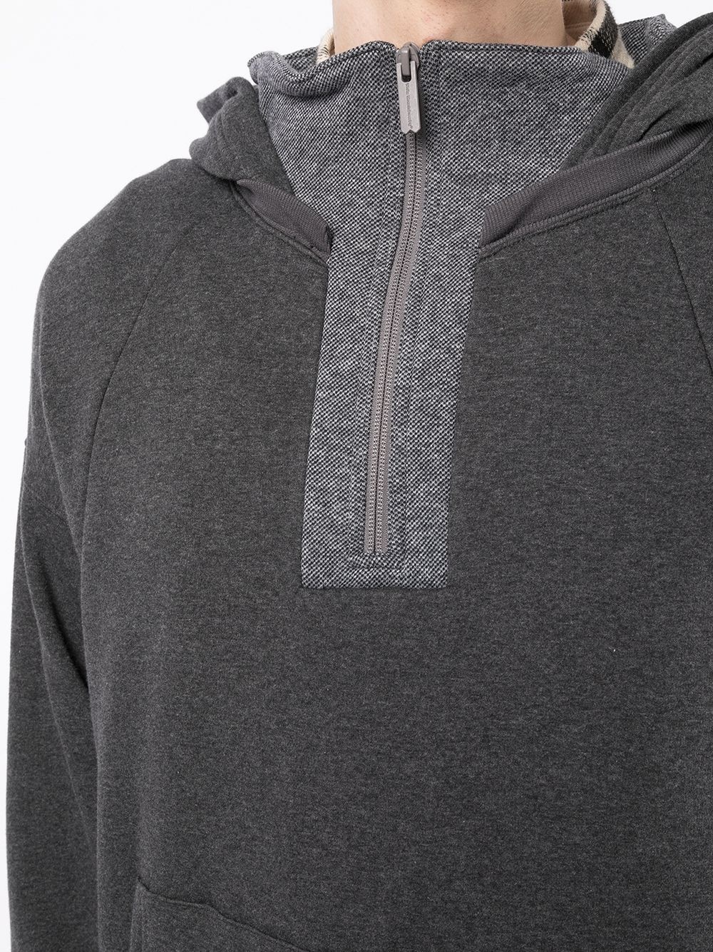 pullover layered hoodie - 5