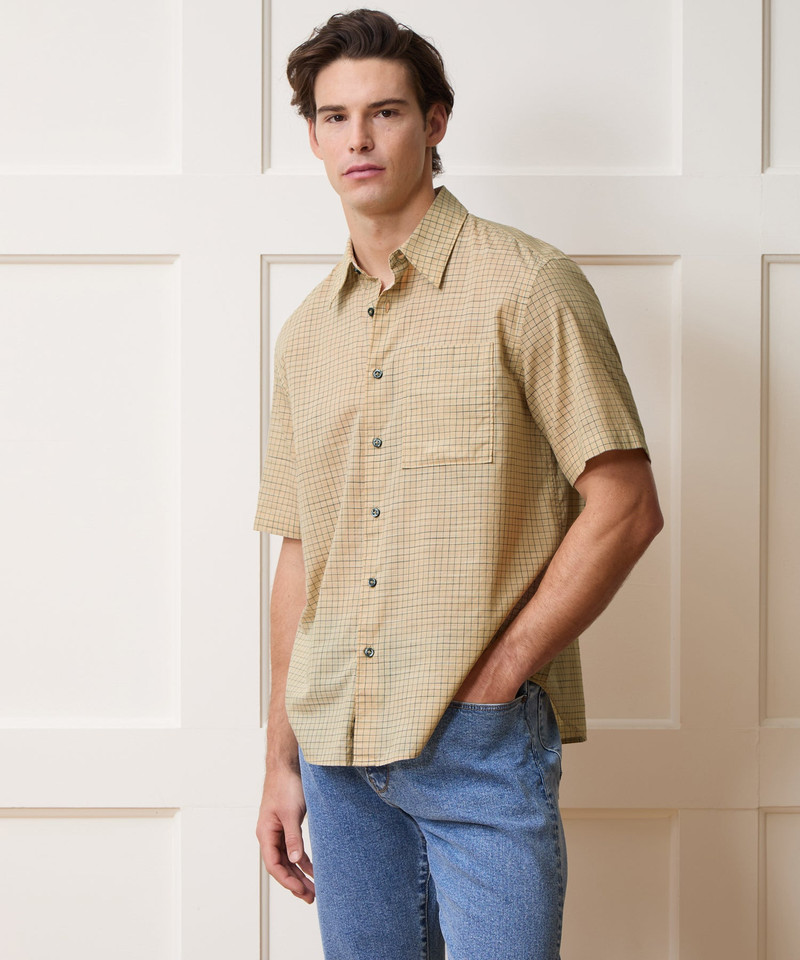 TODD SNYDER Summerweight Cotton Big Shirt outlook
