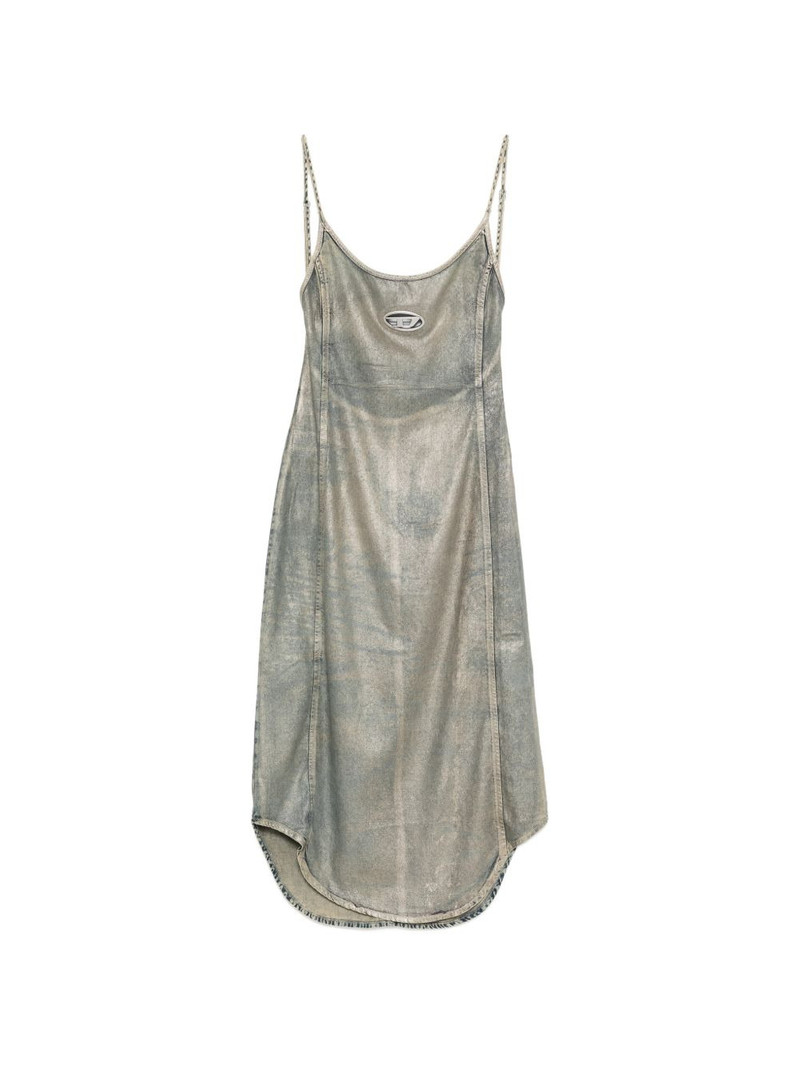 De-Vera-S logo-detail midi dress 1