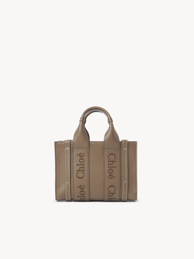 Chloé MINI WOODY TOTE BAG outlook
